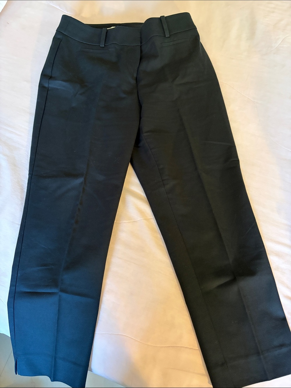 Women Black Dress Pants - Classic Straight Fit